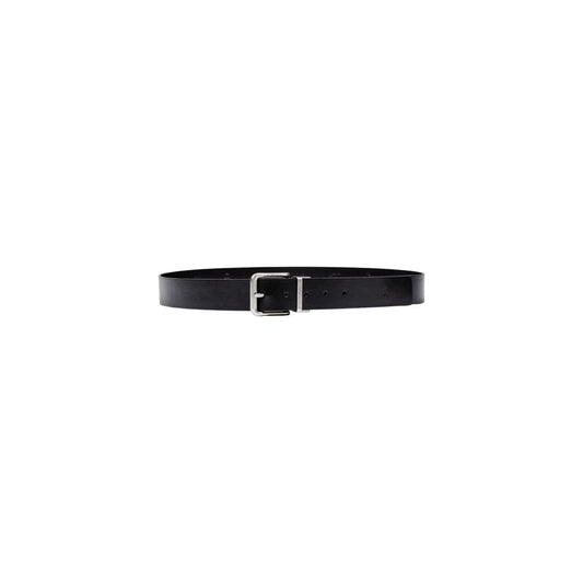 Calvin Klein Jeans Schwarzer Ledergürtel
