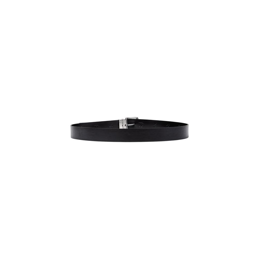 Calvin Klein Jeans Schwarzer Ledergürtel