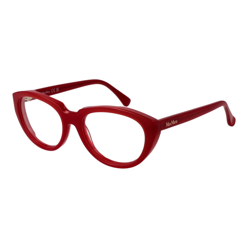 Max Mara Rote Acetat-Brille (Gestell)