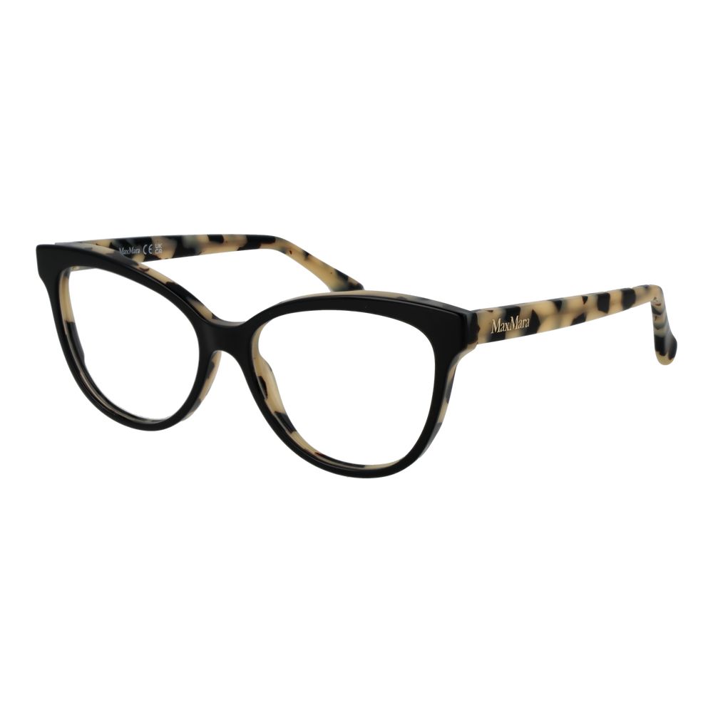 Max Mara Schwarze Acetat-Brille (Gestell)