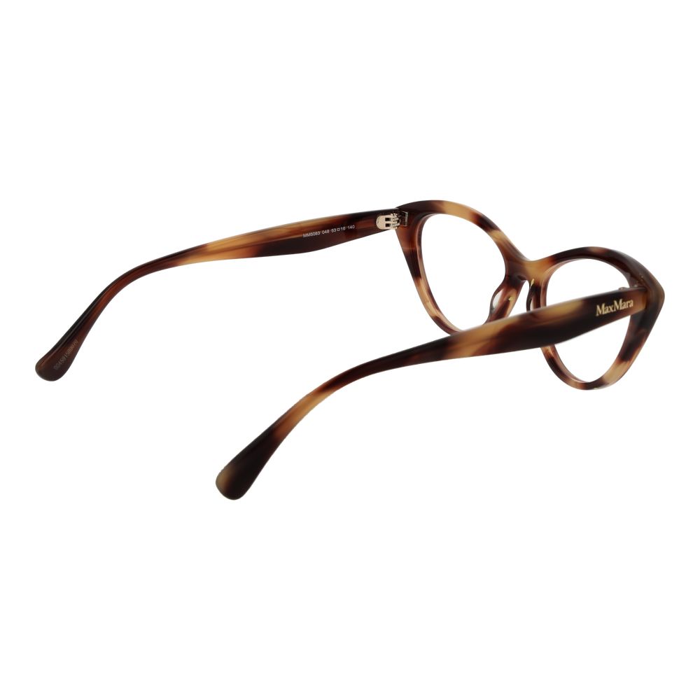 Max Mara Braune Acetat-Brille (Gestell)