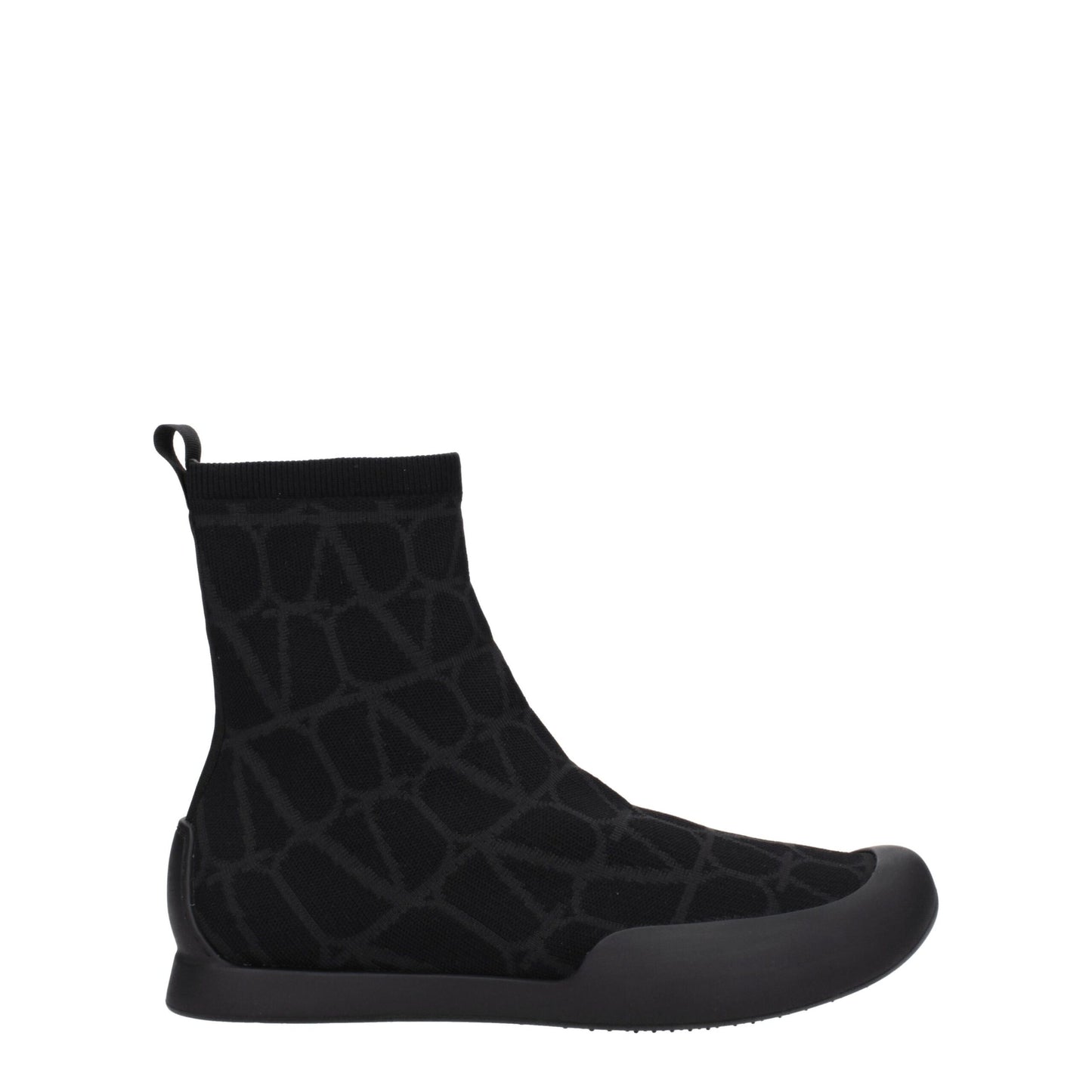 Valentino Garavani Schwarze Stoff-High-Tops