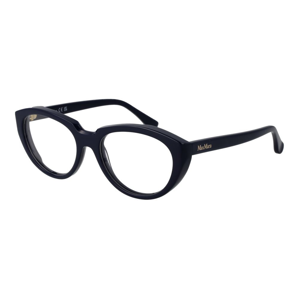 Max Mara Blaue Acetat-Brille (Gestell)