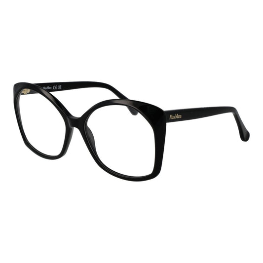 Max Mara Schwarze Acetat-Brille (Rahmen)