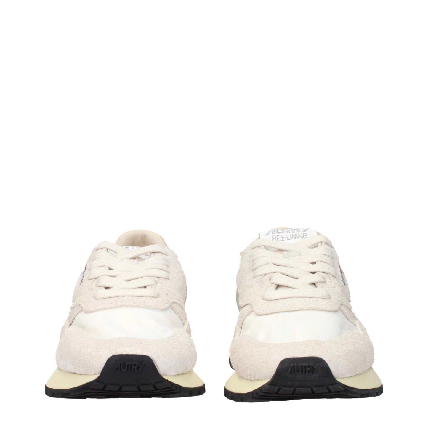 Autry Beige Stoff Low Tops