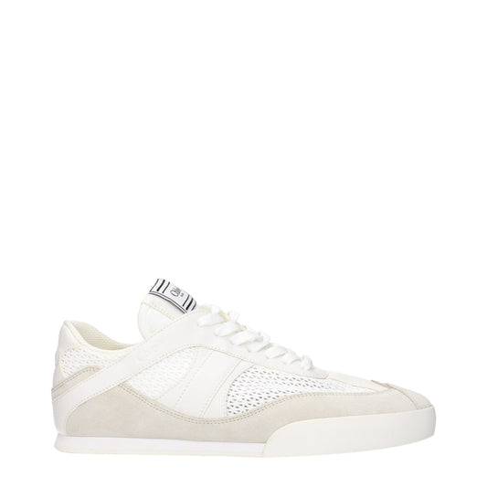 Chloé Weiße Stoff-Low Tops