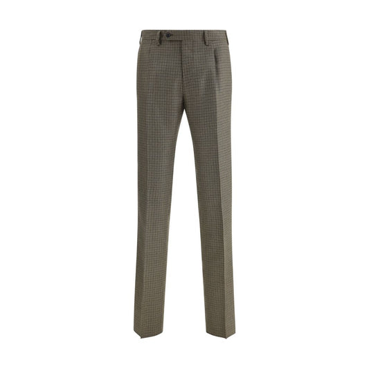 Germano Hose mit Hahnentrittmuster