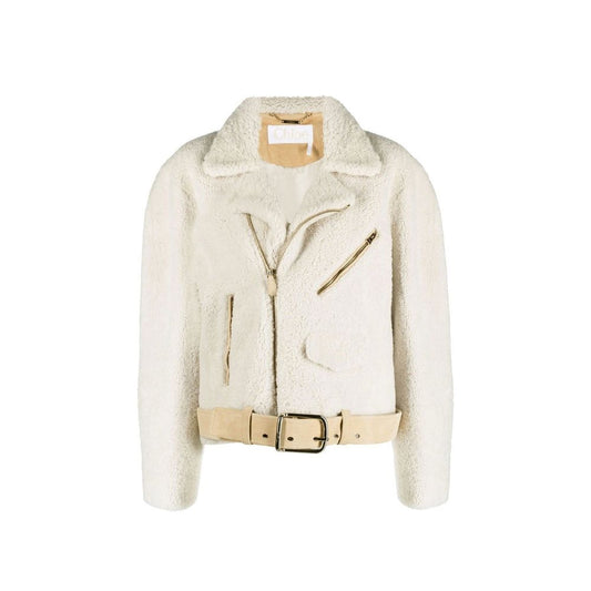Chloé Kunstfell-Jacke