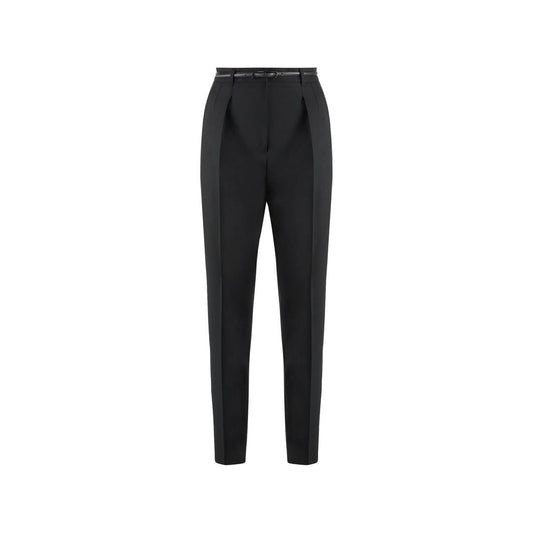 Max Mara Schwarze Stretch-Hose