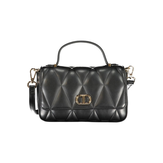 Twinset Schwarz Polyethylen Frauen Handtasche