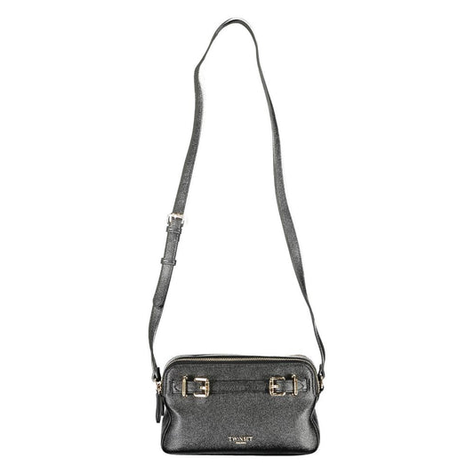 Twinset Schwarz Polyethylen Frauen Handtasche