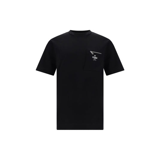 Fendi T-shirt mit Tasche