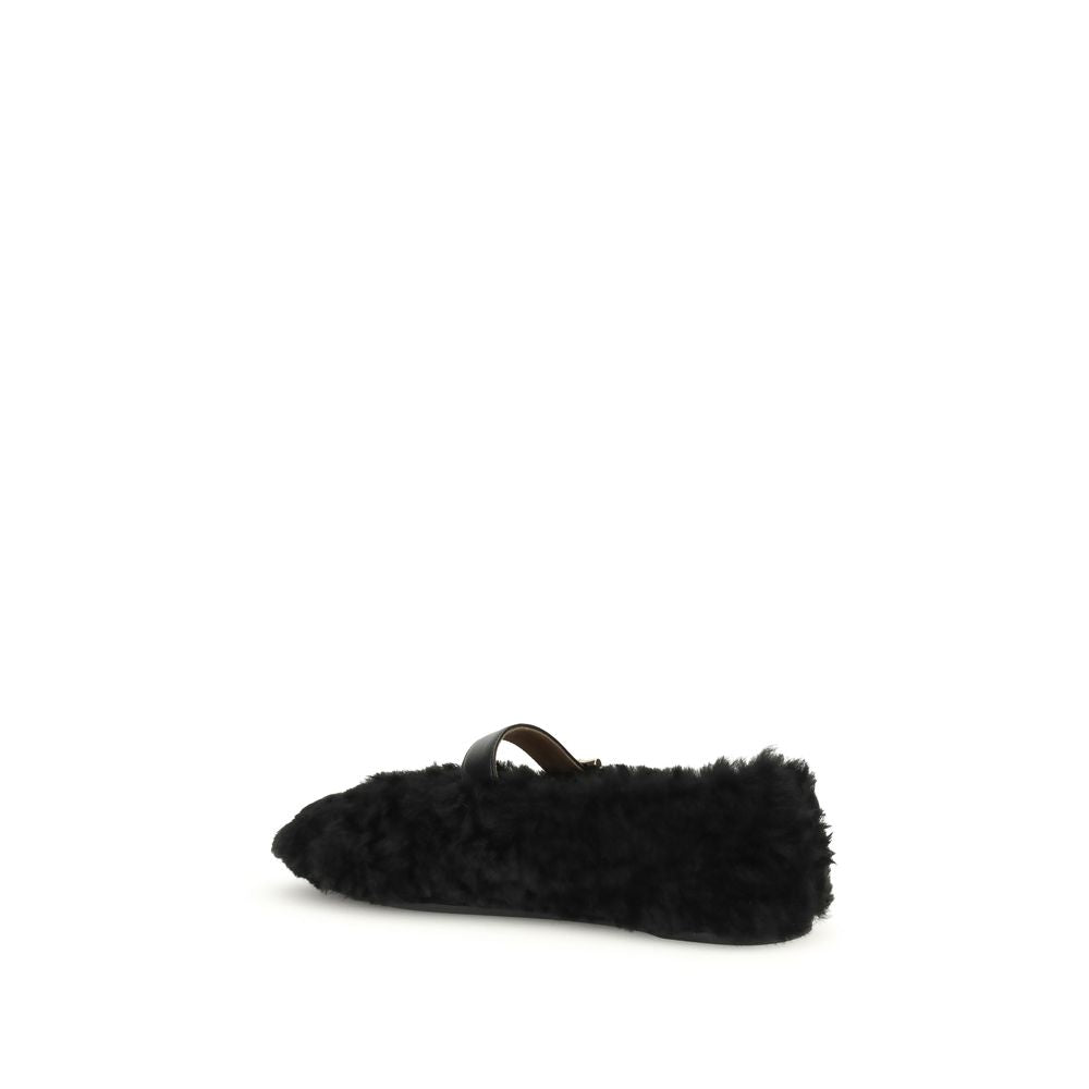 Ferragamo Gancini-beschmückte Ballerinas