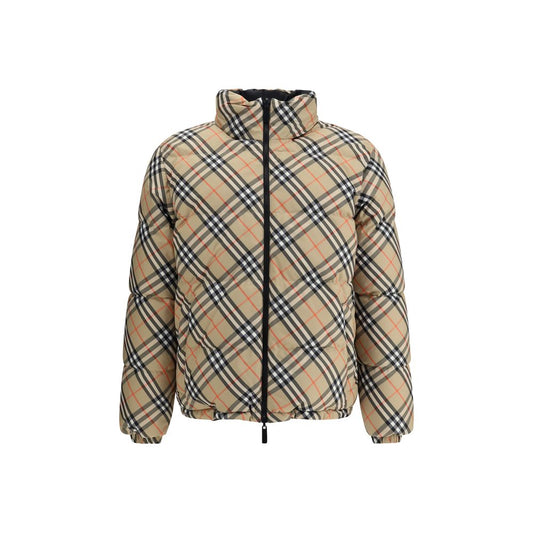 Burberry Karo-Daunenjacke