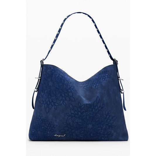 Desigual Blau Polyethylen Frauen Handtasche