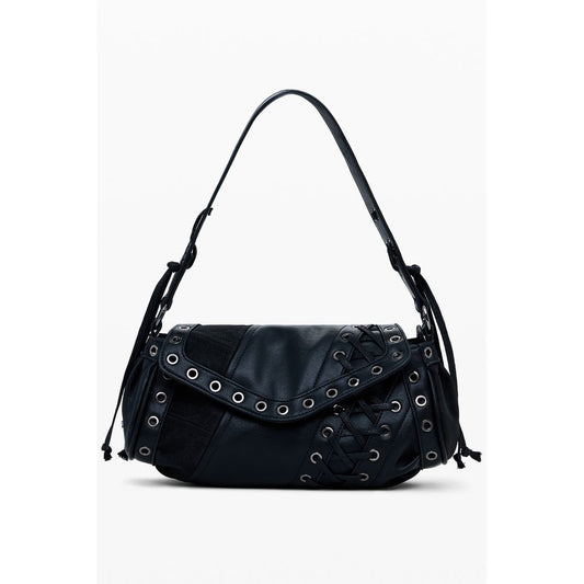 Desigual Schwarz Polyethylen Frauen Handtasche