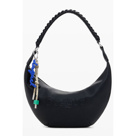 Desigual Schwarz Polyethylen Frauen Handtasche