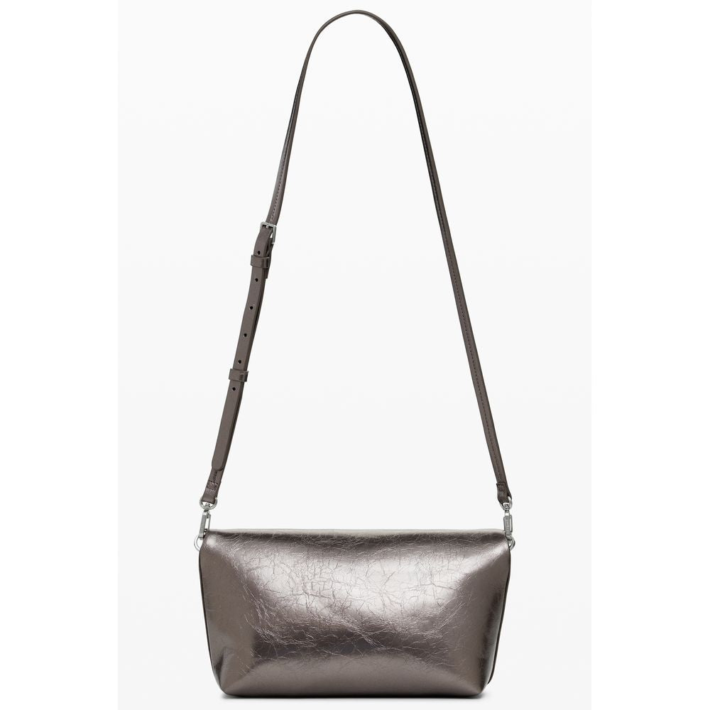 Desigual Bronze Polyethylen Frauen Handtasche