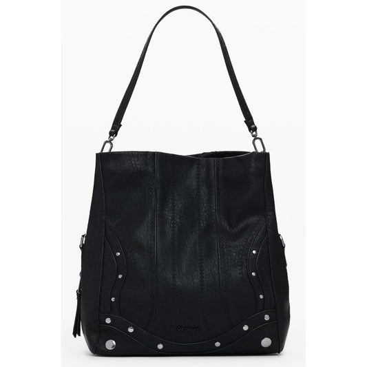 Desigual Schwarz Polyethylen Frauen Handtasche