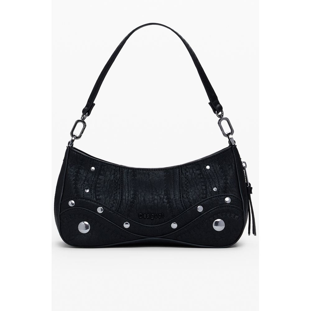Desigual Schwarz Polyethylen Frauen Handtasche