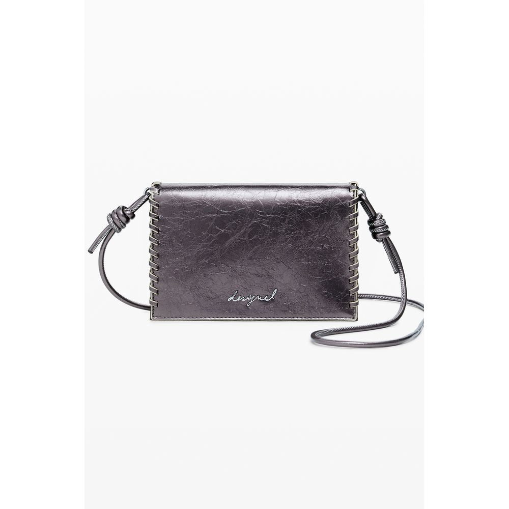 Desigual Bronze Polyethylen Frauen Brieftasche