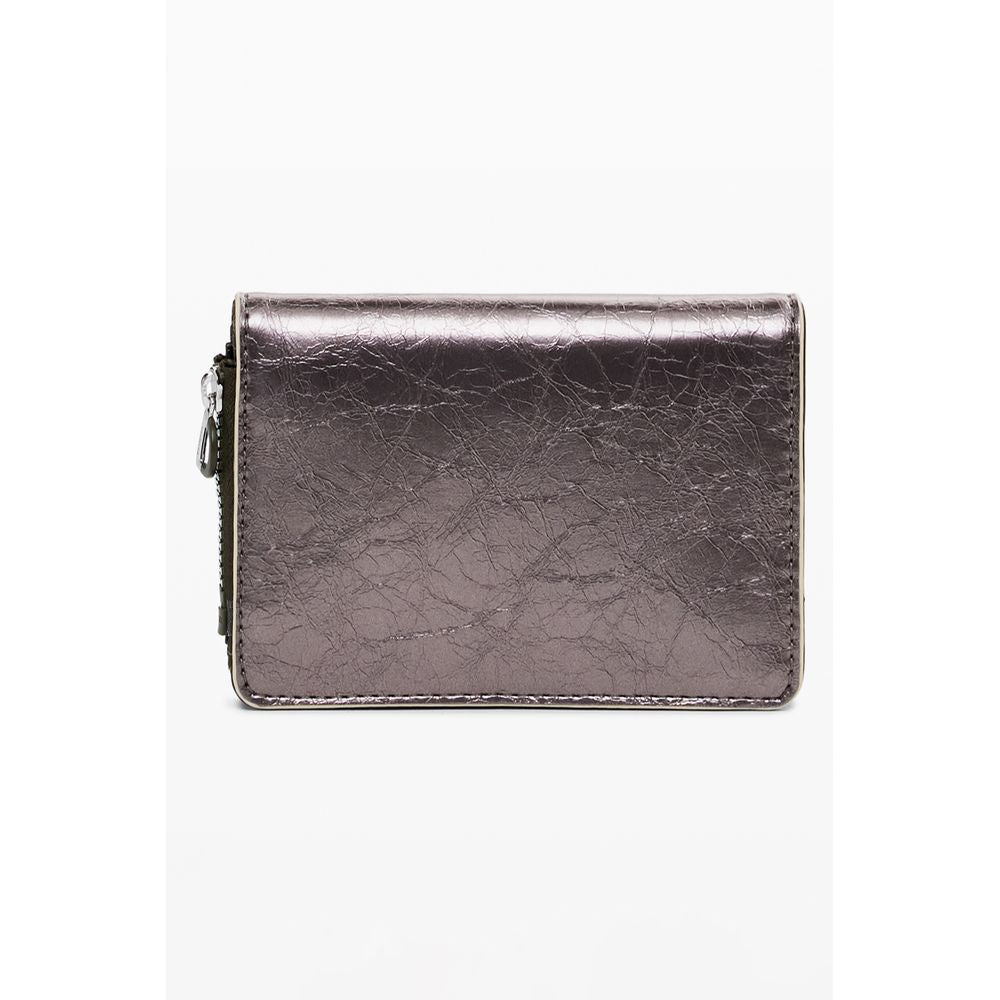 Desigual Bronze Polyethylen Frauen Brieftasche