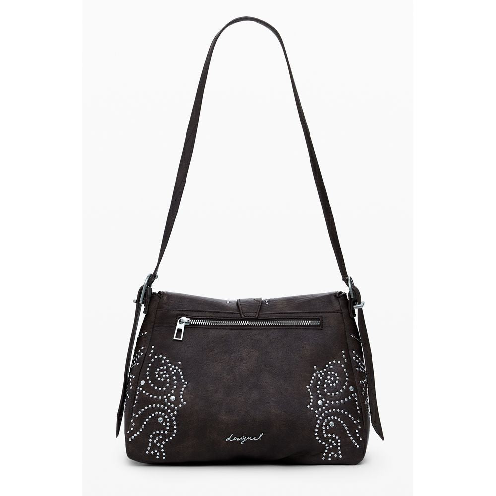 Desigual Braun Polyethylen Frauen Handtasche