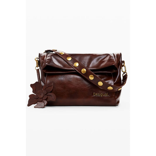 Desigual Braun Polyethylen Frauen Handtasche