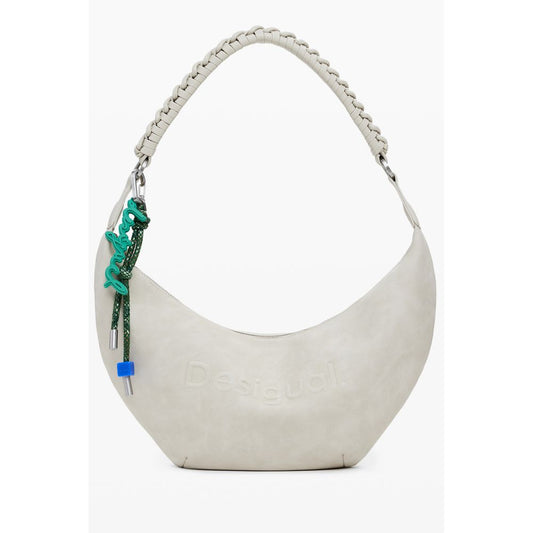 Desigual Beige Polyethylen Frauen Handtasche