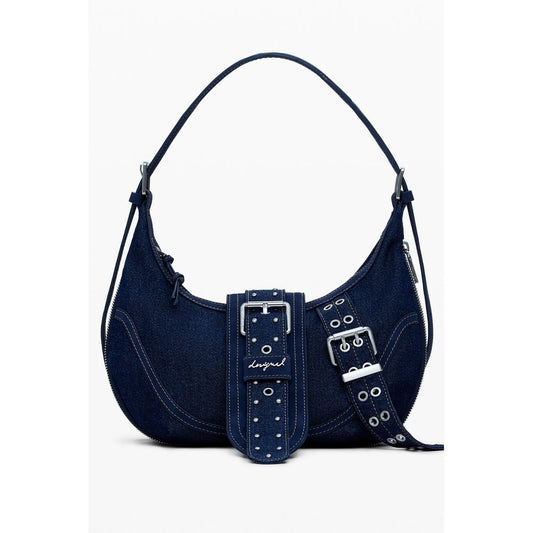 Desigual Blau Baumwolle Frauen Handtasche