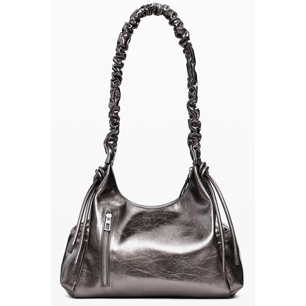 Desigual Bronze Polyethylen Frauen Handtasche