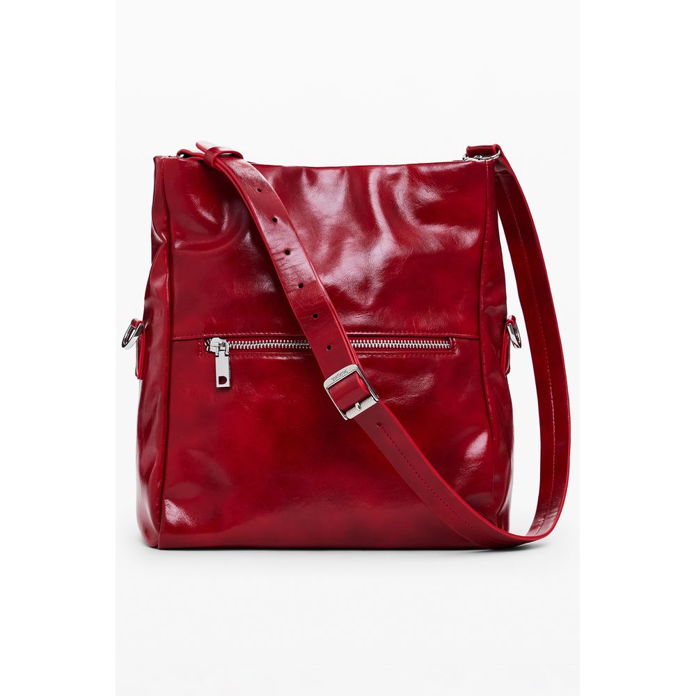 Desigual Rote Polyethylen Frauen Handtasche