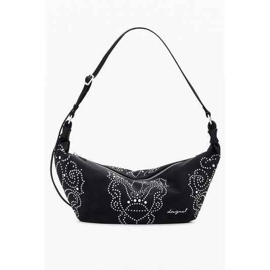 Desigual Schwarz Polyethylen Frauen Handtasche