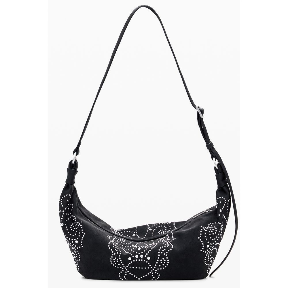 Desigual Schwarz Polyethylen Frauen Handtasche