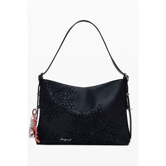 Desigual Schwarz Polyethylen Frauen Handtasche