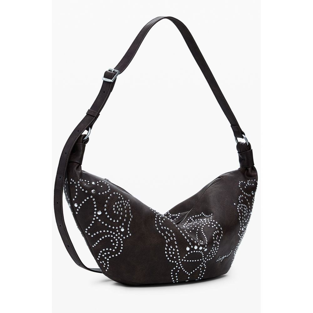 Desigual Braun Polyethylen Frauen Handtasche