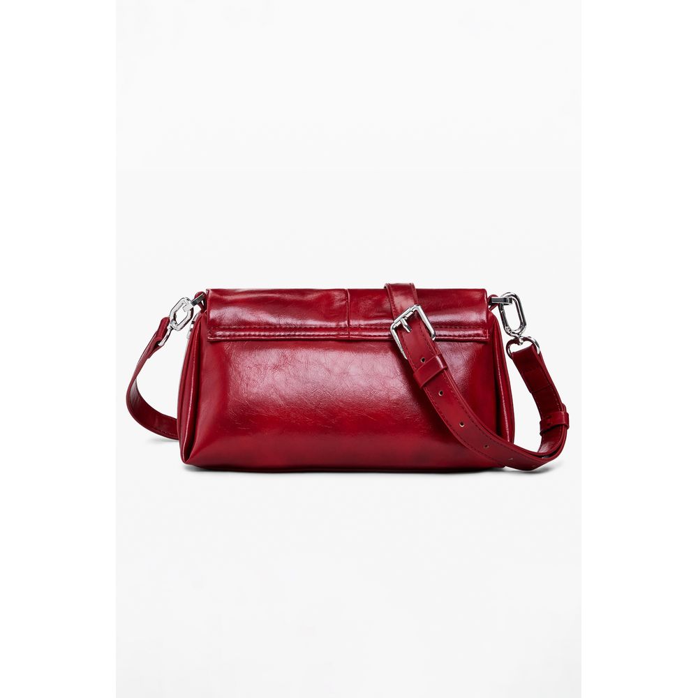 Desigual Rote Polyethylen Frauen Handtasche