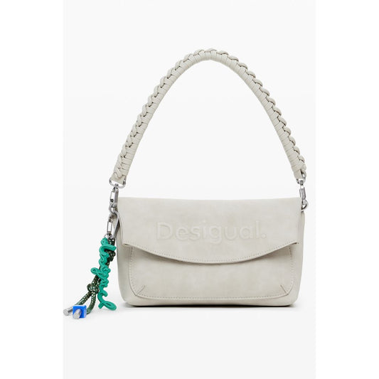 Desigual Beige Polyethylen Frauen Handtasche