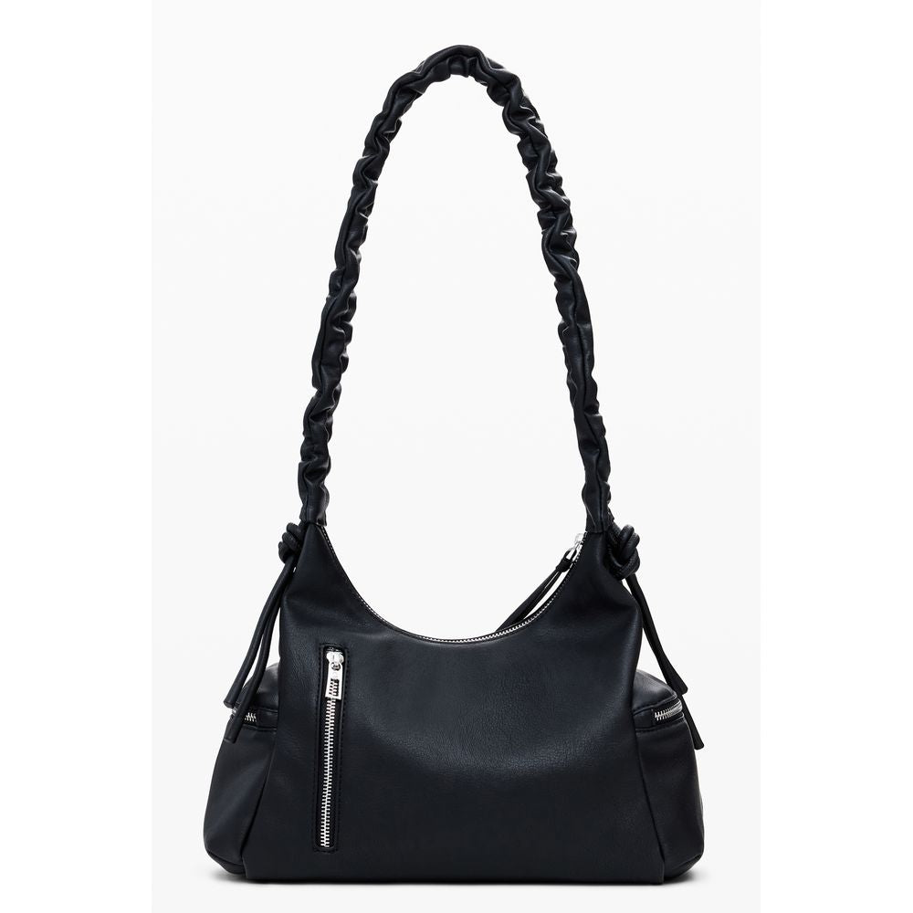 Desigual Schwarz Polyethylen Frauen Handtasche