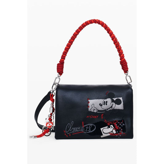 Desigual Schwarz Polyethylen Frauen Handtasche
