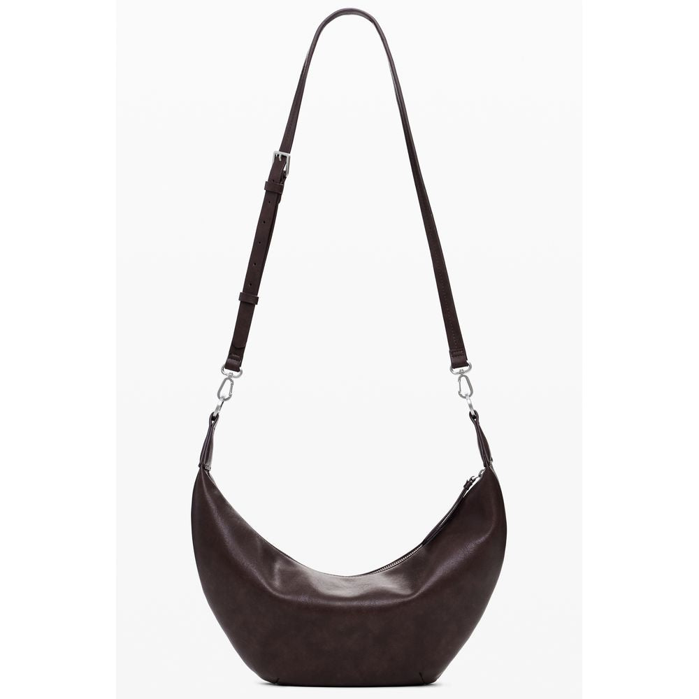 Desigual Braun Polyethylen Frauen Handtasche