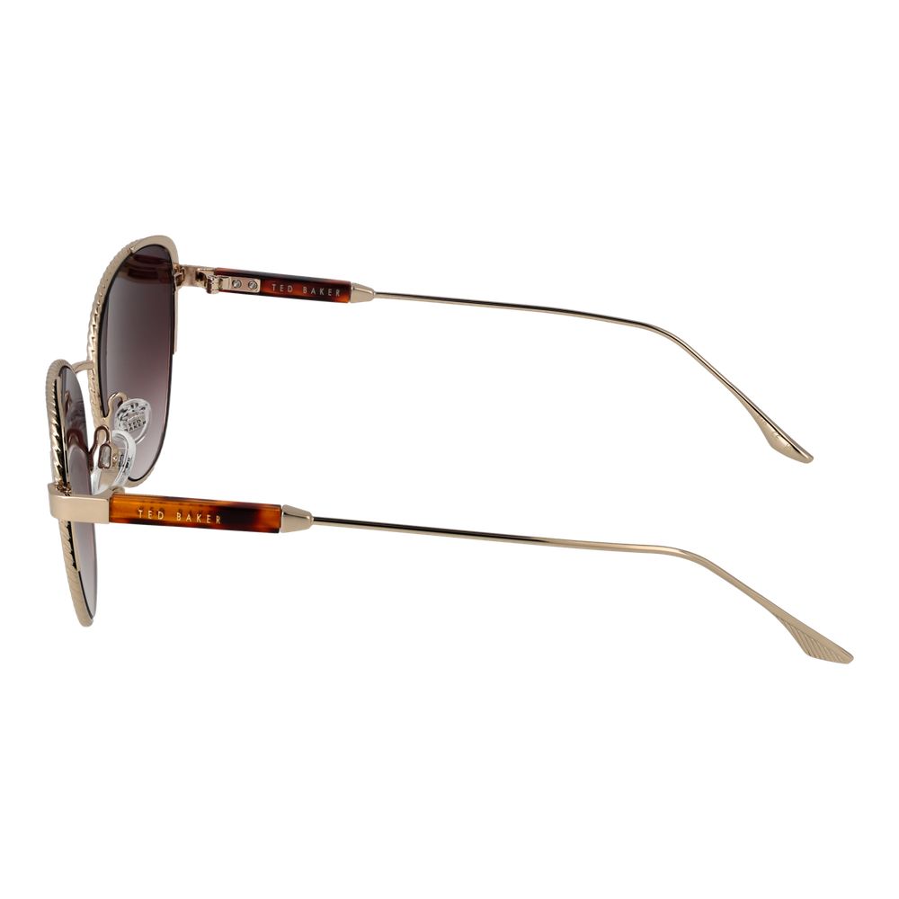 Ted Baker Gold Frauen Sonnenbrille