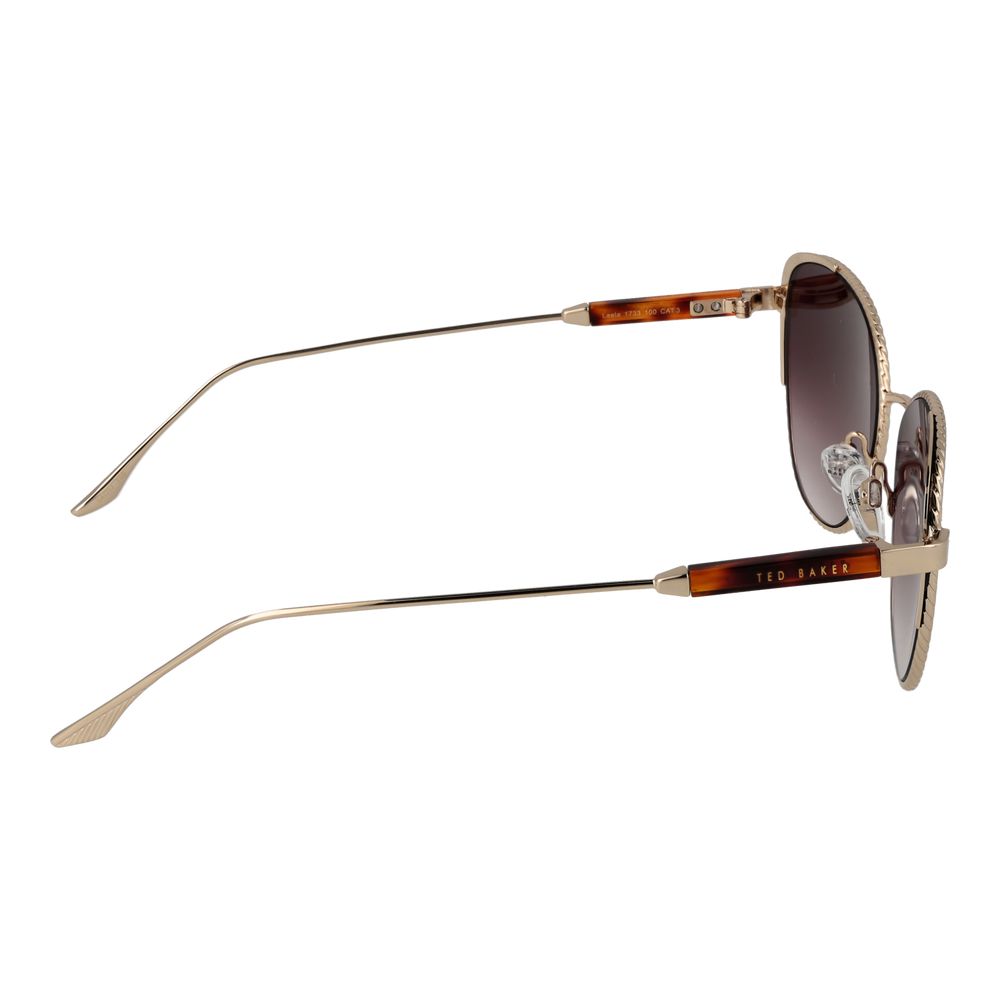 Ted Baker Gold Frauen Sonnenbrille