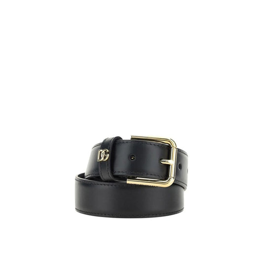 Dolce & Gabbana Logo-Gürtel aus Leder