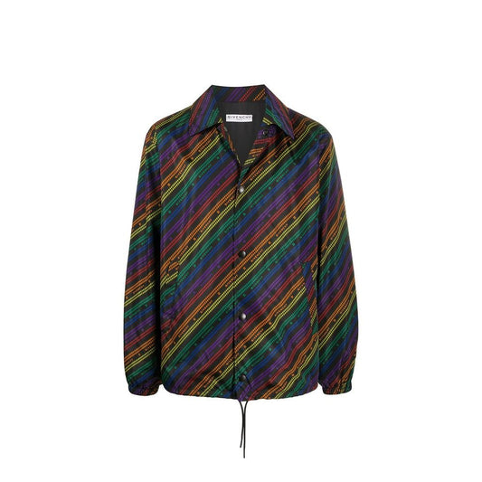 Givenchy Regenbogen Kette Nylon Jacke