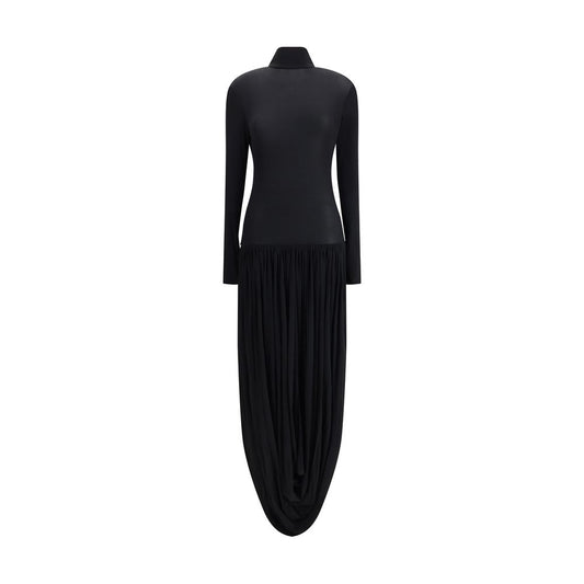 Magda Butrym Langes Kleid mit Rollkragen