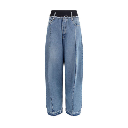 ALAINPAUL Elastische Taille Jeans