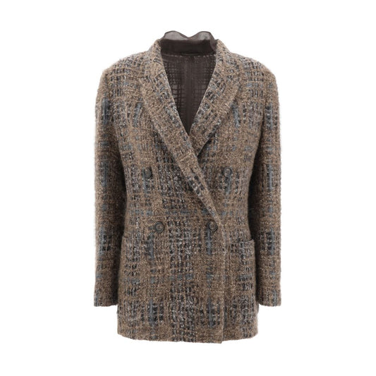 Brunello Cucinelli Blazer-Jacke aus Mohair