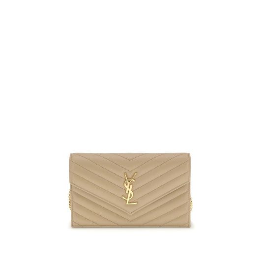 Saint Laurent Brieftasche mit Schulterriemen