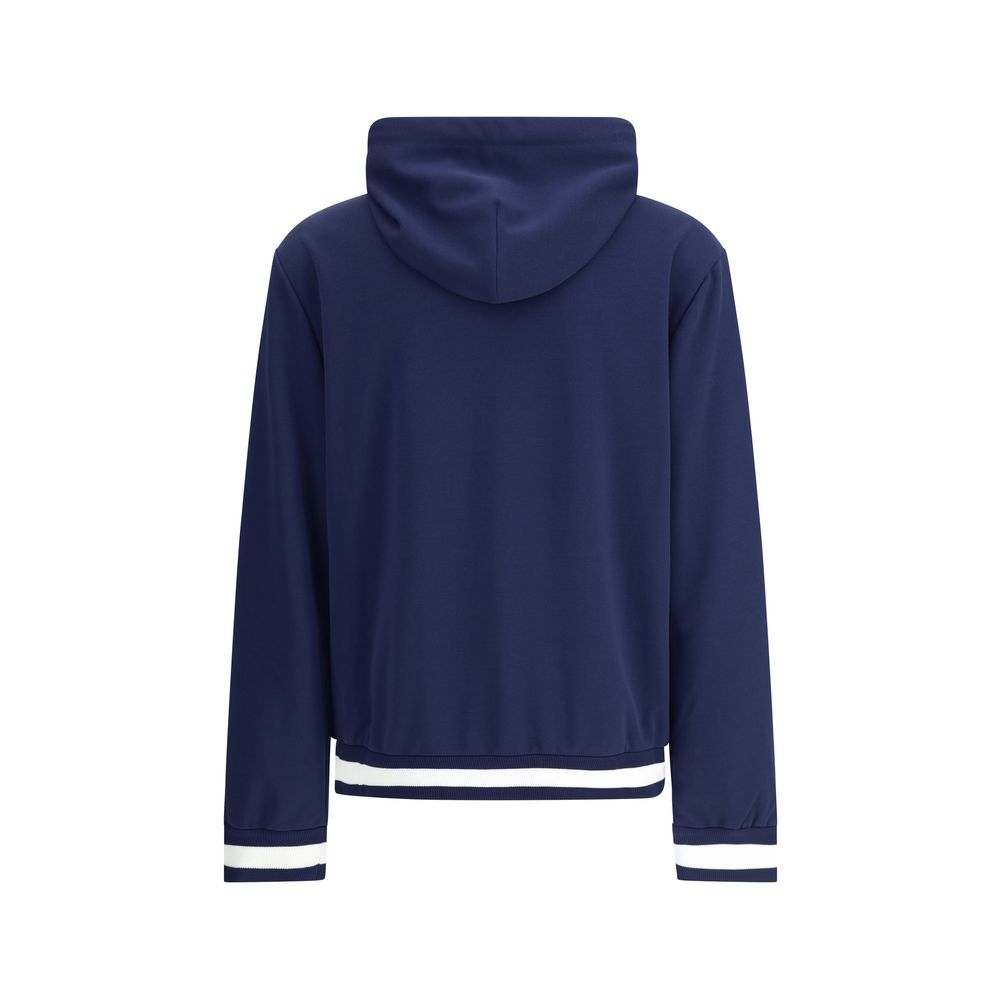 Gucci TECHNISCHE PULLOVER MIT KAPUZE UND DURCHGEHENDEM REISSVERSCHLUSS